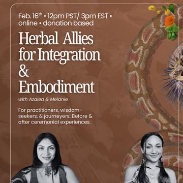Cover Image for Herbal Allies for Integration & Embodiment