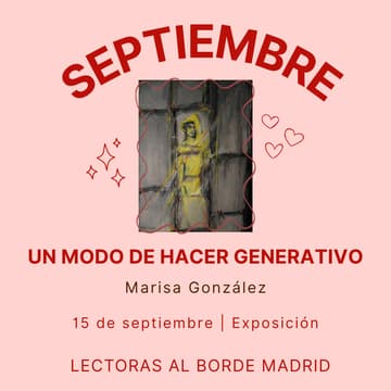 Cover Image for Exposición “Un modo de hacer generativo" de Marisa González