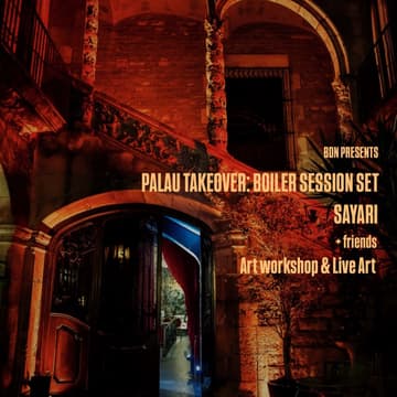 Cover Image for PALAU TAKEOVER ★ Boiler Session feat. SAYARI & Friends