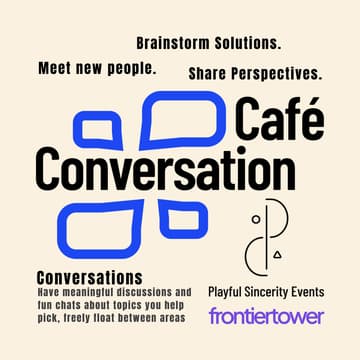 Cover Image for Conversation Café: A Playful Sincerity Event