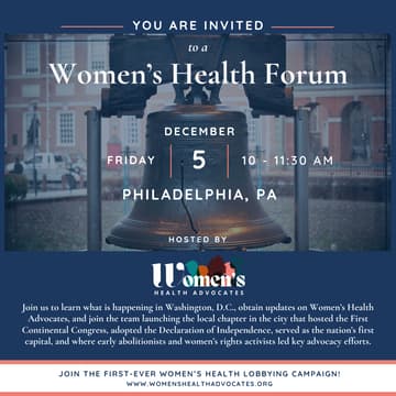 Cover Image for Women's Health Advocates Breakfast