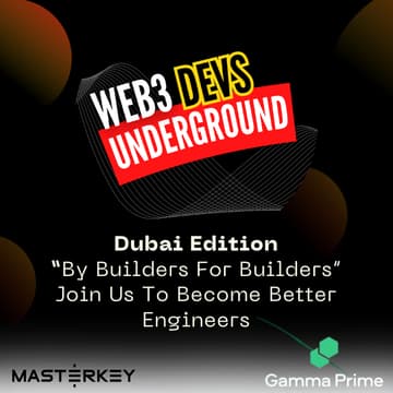 Cover Image for Web3 Devs Underground Entrepreneurial Day