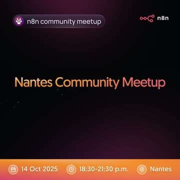 Cover Image for Nantes n8n Community Meetup