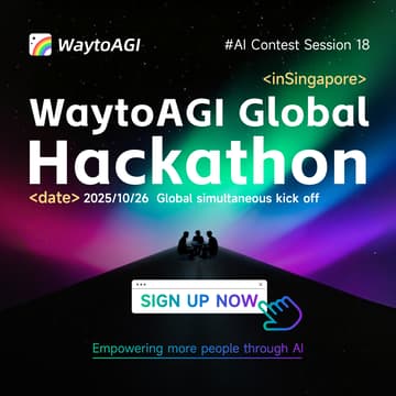 Cover Image for WaytoAGI Global Hackathon in Singapore
