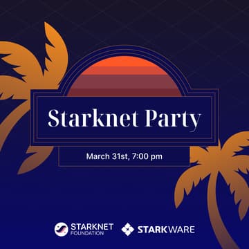Cover Image for Starknet Party