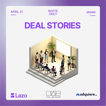 Cover Image for Deal Stories by Lazo, Adquiere & The LAB Miami