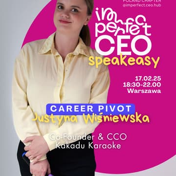 Cover Image for Imperfect CEO Speakeasy Talks | Warsaw