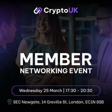 Cover Image for CryptoUK Member Networking Event (Spring 2026)