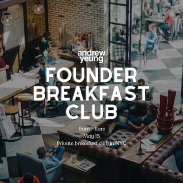 Cover Image for Founder Breakfast Club (Hosted by Andrew & Friends)