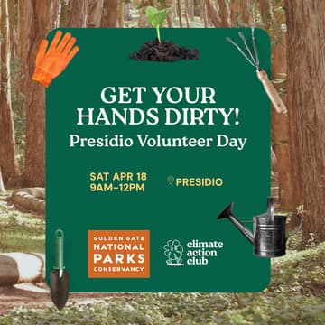 Cover Image for Climate Action Club + Golden Gate National Park Volunteer Day
