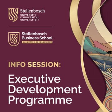 Cover Image for Executive Development Programme (EDP) 2027 | Information Session 1