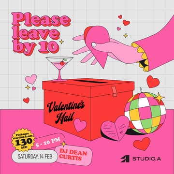 Cover Image for Please Leave By 10 Dubai: Valentine's Edition