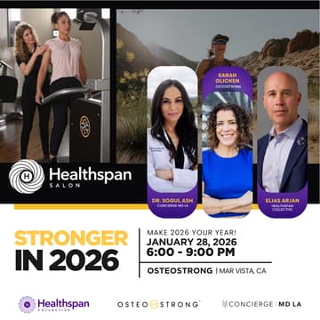 Cover Image for Stronger in 2026: A Healthspan Salon on Resilience