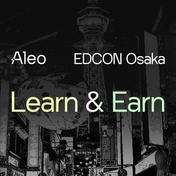 Cover Image for Aleo: Learn & Earn zkWorkshop @ EDCON Osaka
