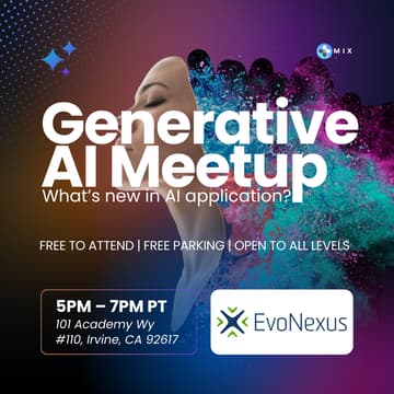 Cover Image for Generative AI Meetup | EvoNexus