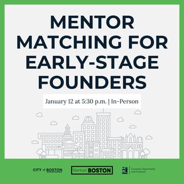 Cover Image for Mentor Matching for Early-Stage Founders