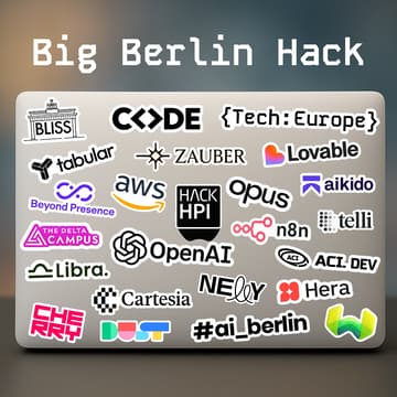 Cover Image for Big Berlin Hack - 300 Builders, 36 Hours, 25k€+ Prizes
