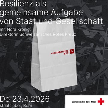 Cover Image for staatskantine #77 - Resilienz als gemeinsame Aufgabe von Staat und Gesellschaft