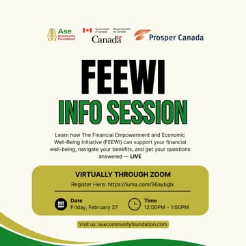 Cover Image for Financial Empowerment and Economic Well-Being Initiative (FEEWI) INFO SESSION