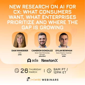 Cover Image for New Research on AI for CX: What Consumers Want, What Enterprises Prioritize and Where the Gap is Growing