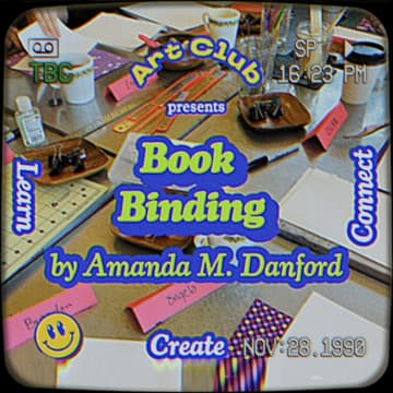 Cover Image for 📚 Book Binding with Amanda — Stab Binding Edition