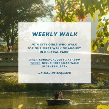 Cover Image for Weekly Walk