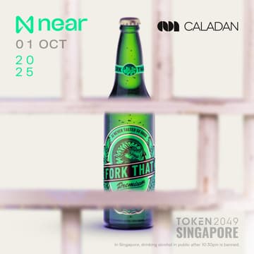 Cover Image for NEAR "Fork That" Happy Hour @ Token2049 Singapore