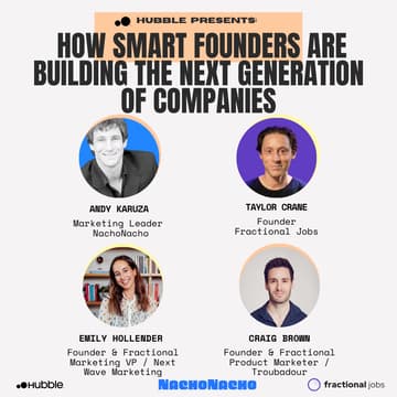 Cover Image for The Future is Fractional: How Smart Founders Are Building the Next Generation of Companies