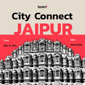 Cover Image for Team1 City Connect: Jaipur