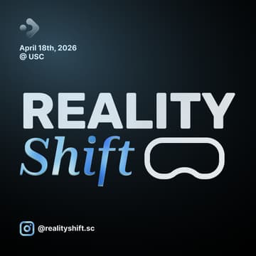 Cover Image for RealityShift: USC's XR Hackathon for Social Good