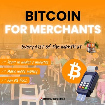 Cover Image for Bitcoin For Merchants - Use Bitcoin For Your Business (Bali Bitcoin Island)