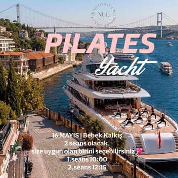 Cover Image for NUÉ Istanbul´da! Yat Pilates
