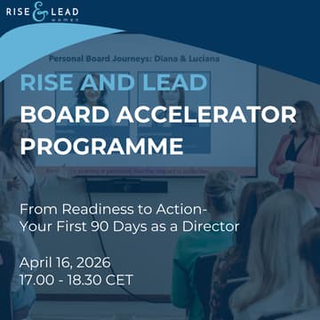 Cover Image for From Readiness to Action- Your First 90 Days as a Director