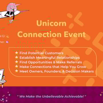 Cover Image for Unicorn Connection Event – Business Networking | Collaborations | Conversations