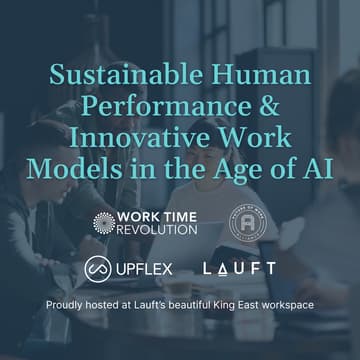 Cover Image for Sustainable Human Performance & Innovative Work Models in the Age of AI