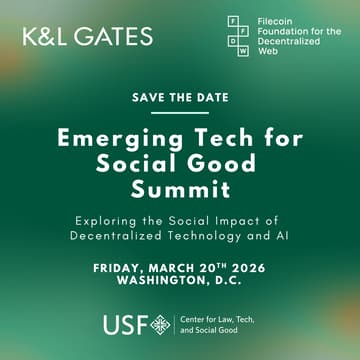 Cover Image for Emerging Tech for Social Good Summit