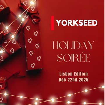 Cover Image for Yorkseed Investors Founders Holiday Soirée : Lisbon Edition