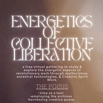Cover Image for Energetics of Collective Liberation