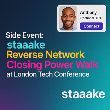 Cover Image for Side Event: staaake Reverse Network Closing Power Walk at London AI/Tech Conference