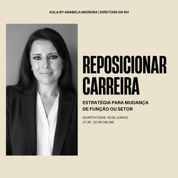 Cover Image for Reposicionar Carreira: Estratégia para Mudança de Função ou Setor