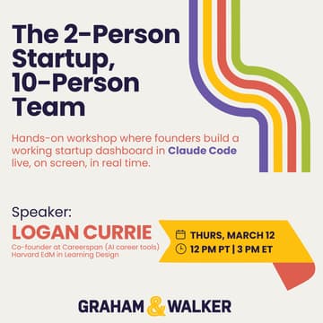 Cover Image for The 2-Person Startup, 10-Person Team: Claude Code for Founders
