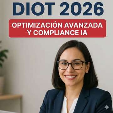 Cover Image for Taller crea tu DIOT 2026 con Inteligencia Artificial