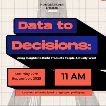 Cover Image for ProductDive Lagos
