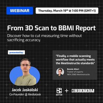 Cover Image for Achieving Compliant BBMI Reports with Mobile 3D Scanning