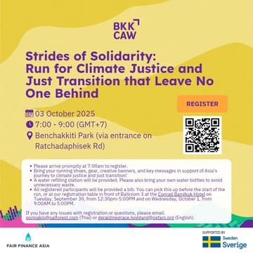 Cover Image for Strides of Solidarity: Run for Climate Justice & Just Transition that Leave No One Behind