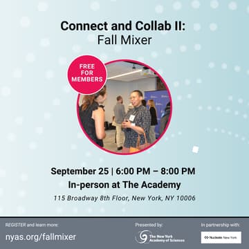 Cover Image for Connect and Collab: Fall Mixer with NYAS