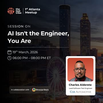Cover Image for AI Isn’t the Engineer, You Are | Atlanta Meet-up