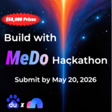 Cover Image for Build with MeDo Hackathon
