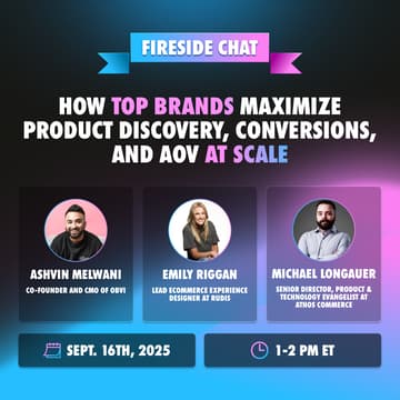 Cover Image for How Top Brands Maximize Product Discovery, Conversions, and AOV at Scale