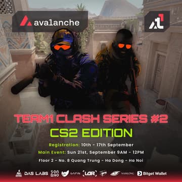 Cover Image for Team1 Clash Series #2 – CS2 Edition